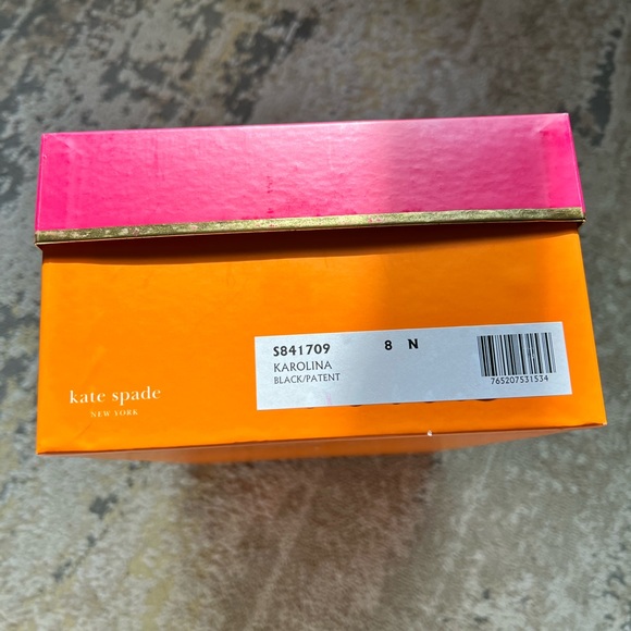 Kate Spade patten leather black pump size 8AA (Narrow) - Picture 5 of 5
